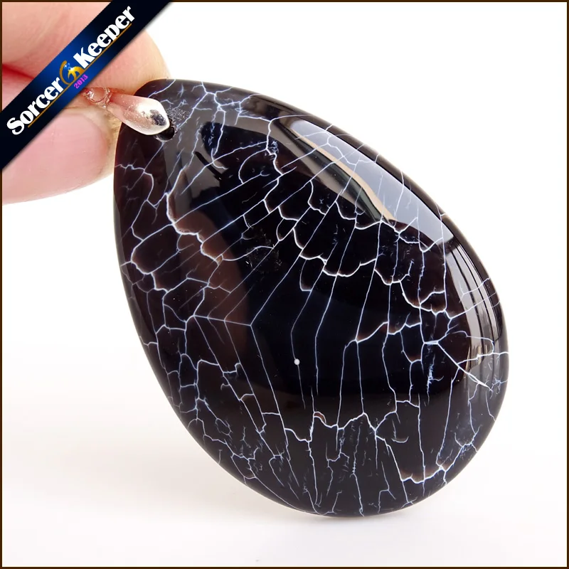 Настоящие женские натуральные ожерелья-чокер Bijoux Femme Подвески ручной работы Ботсвана оникс агатовый камень бусины для изготовления ювелирных изделий AA640