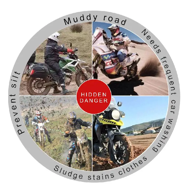 Аксессуары для мотоциклов заднее крыло обтекатель брызговика брызговики