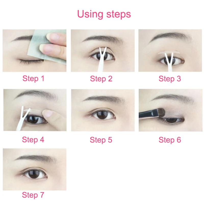600 шт невидимая волокнистая лента с двойным подъемом для век сеткой клейкая глаз V9 Drop|Инструменты век| |