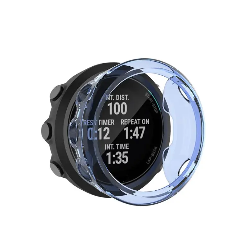 Мягкий ультратонкий защитный чехол из ТПУ силиконовый для Garmin swim2 аксессуары