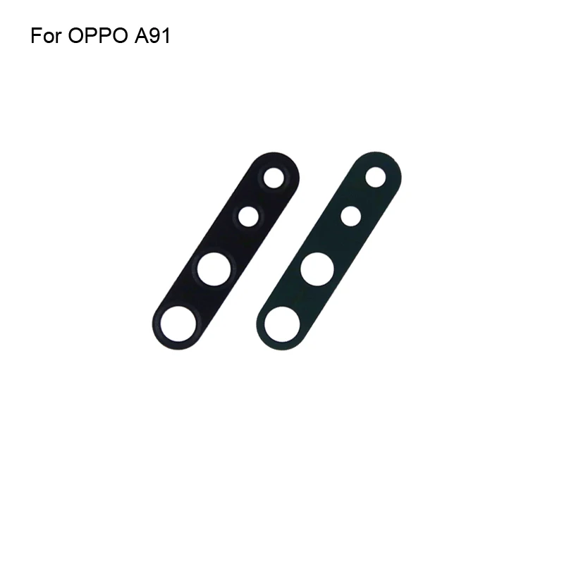 

2PCS New Tested Rear Camera Glass Lens For OPPO A91 Back Rear Camera Glass Lens Mobile Phone Part For OPPO A 91