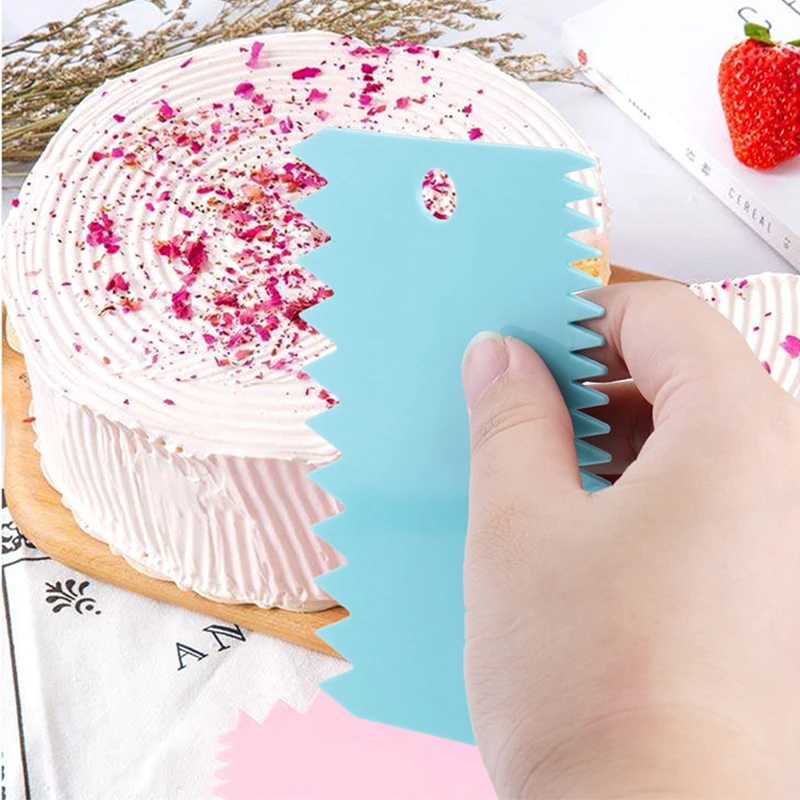 3 шт./лот тестовый торт с гладкими неровными зубьями сделай сам украшение торта