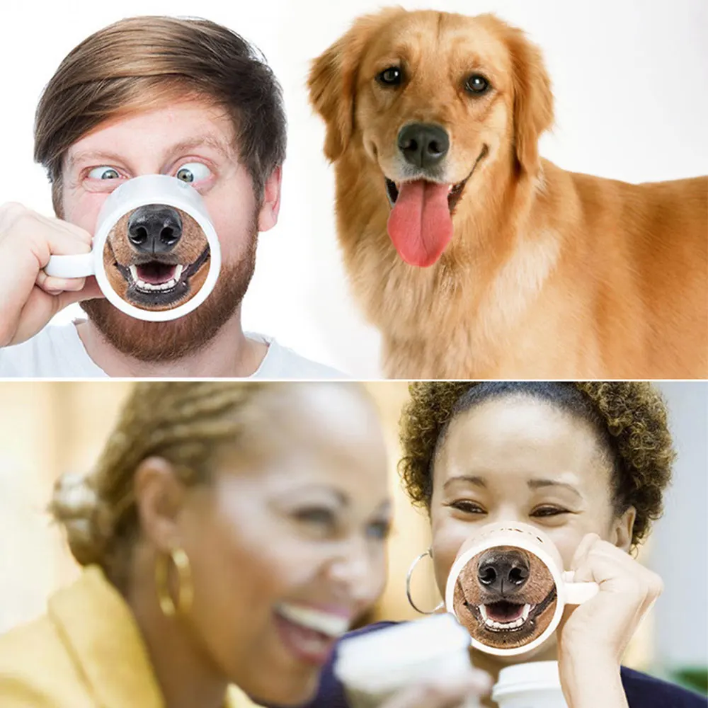 Забавная Кружка со Свинкой и носом новинка животные милый нос чашка для кофе