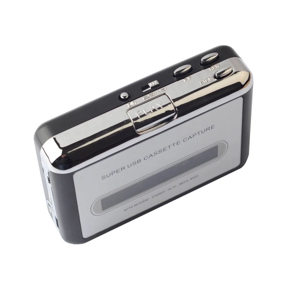 Портативный USB Кассетный плеер рекордер лента для MP3 конвертировать музыку на ленте на ПК кассеты в MP3 конвертер аудио кассетный плеер