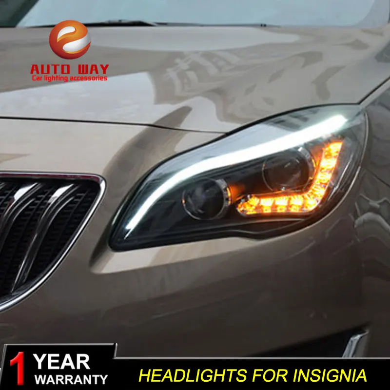 Автомобильный Стайлинг для Buick Regal головной светильник s Opel Insignia 2014 2016 светодиод DRL