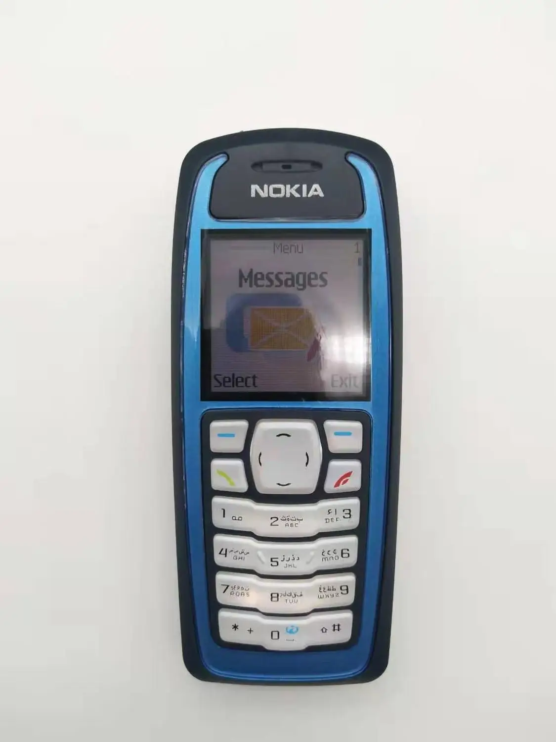 Разблокированный Nokia 3100 GSM бар 850 мАч Поддержка Русский и арабский Keybaord дешевый и старый мобильный телефон