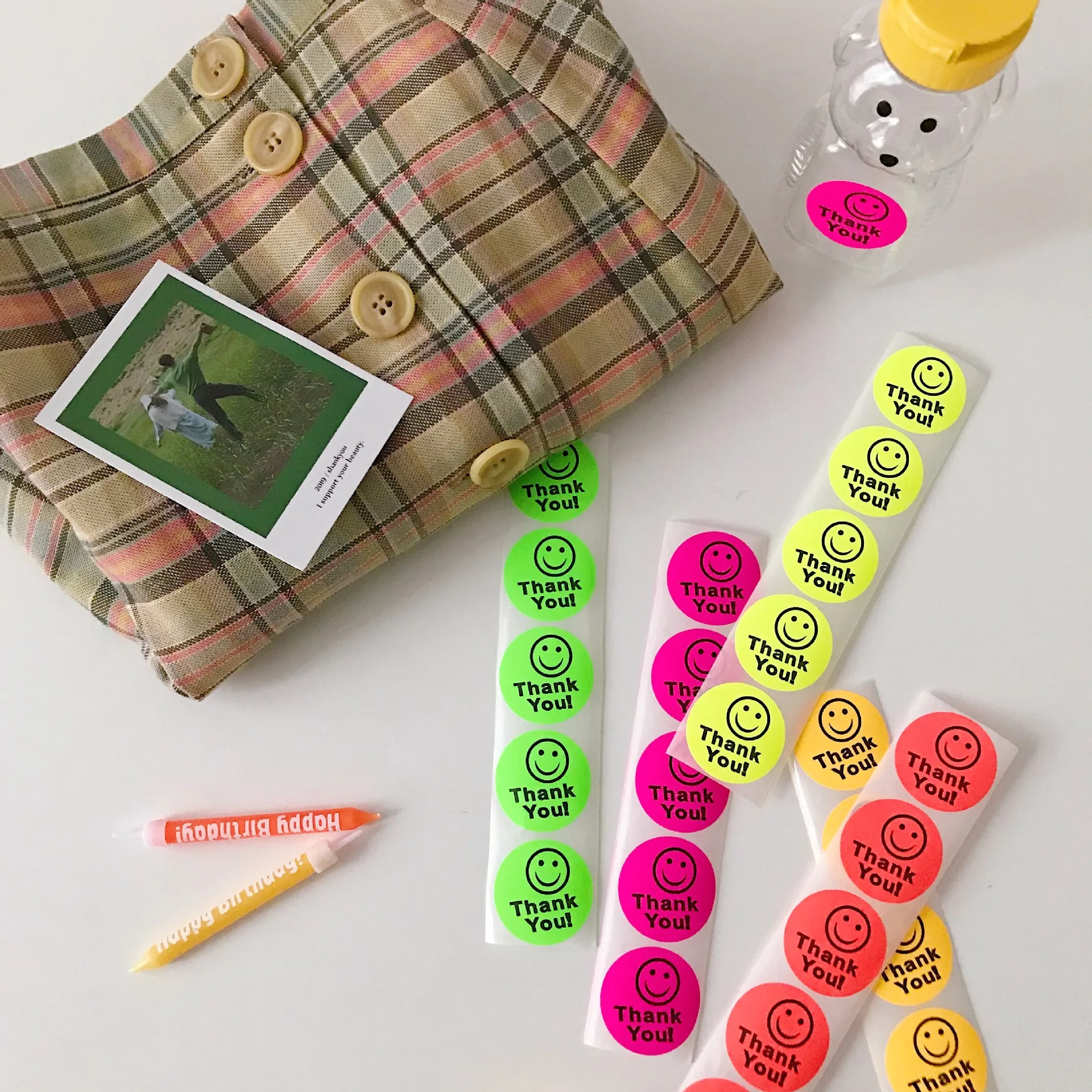 25 шт. флуоресцентные наклейки для дневника|Наклейки| |