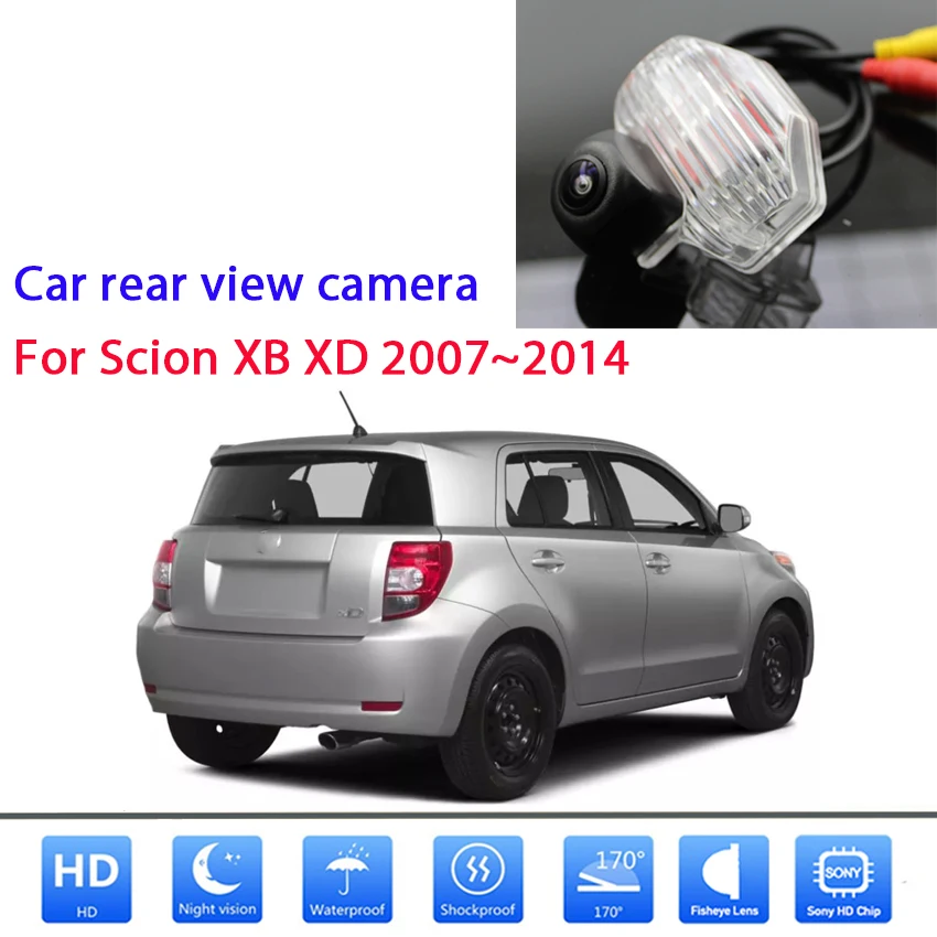 

Камера заднего вида для Scion XB XD 2007, 2008, 2009, 2010, 2011, 2012, 2013, 2014, CCD, камера ночного видения, высокое качество, RCA