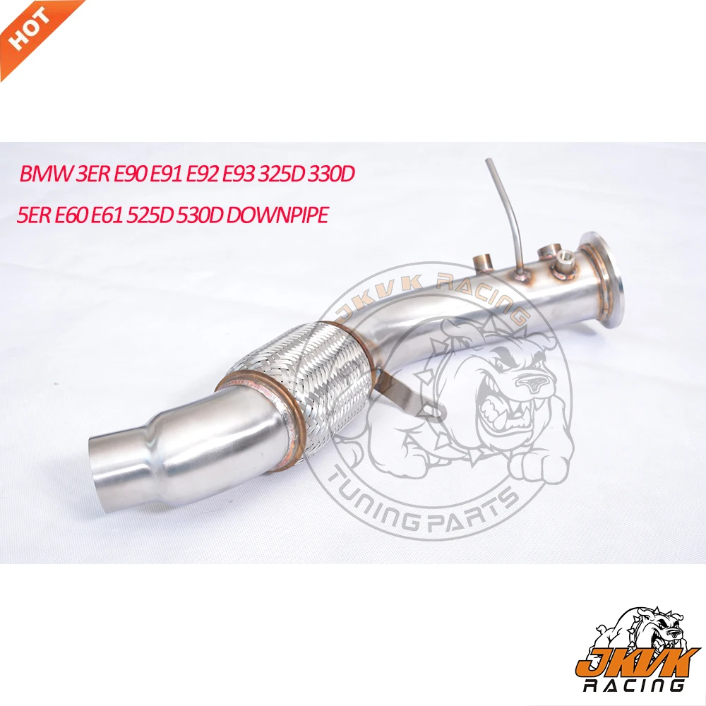 JKVK RACING 3 0 ''выхлопная труба из нержавеющей стали для 3ER E90 E91 E92 E93 325D 330D 5ER E60 E61 525D