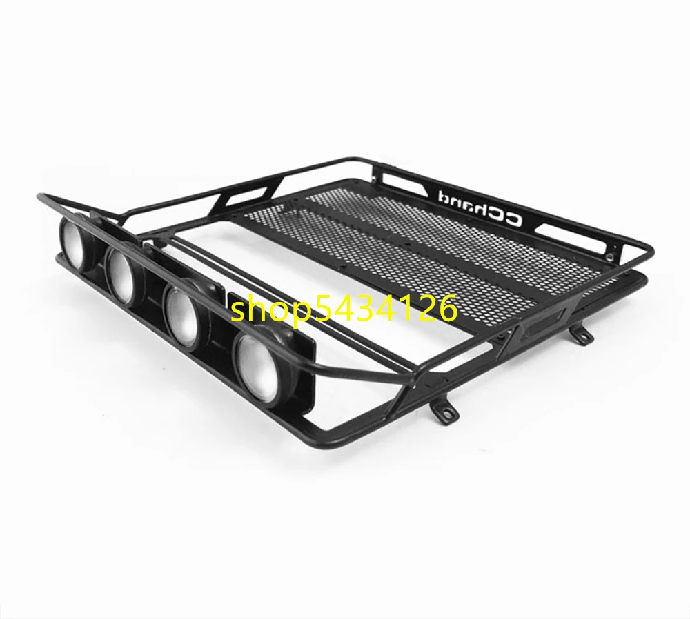 

Металлический багажник на крышу кузова игрушечного грузовика для автомобиля 1/10 гусеничная радиоуправляемая модель автомобиля багажник ЛО...