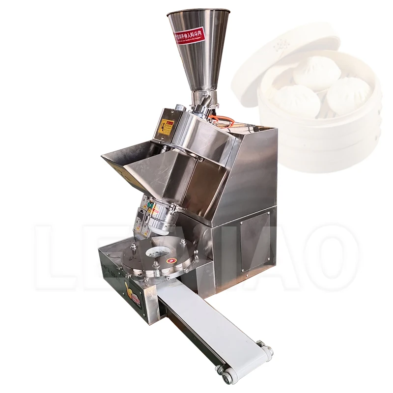 

Stuffed Soup Momo Chinese Baozi Wrapper Making Equipment Steamed Bun Machine