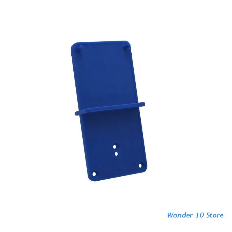 

97BB 35mm 40mm Hinge Hole Drilling Guide Locator Holes Opener Template Model Door Cabinets DIY Woodworking Tool