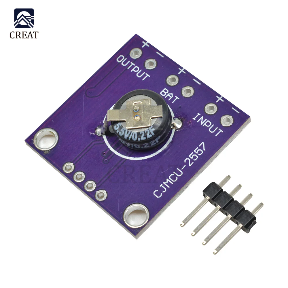 Повышающий преобразователь BQ25570 плата источника питания для Arduino солнечной