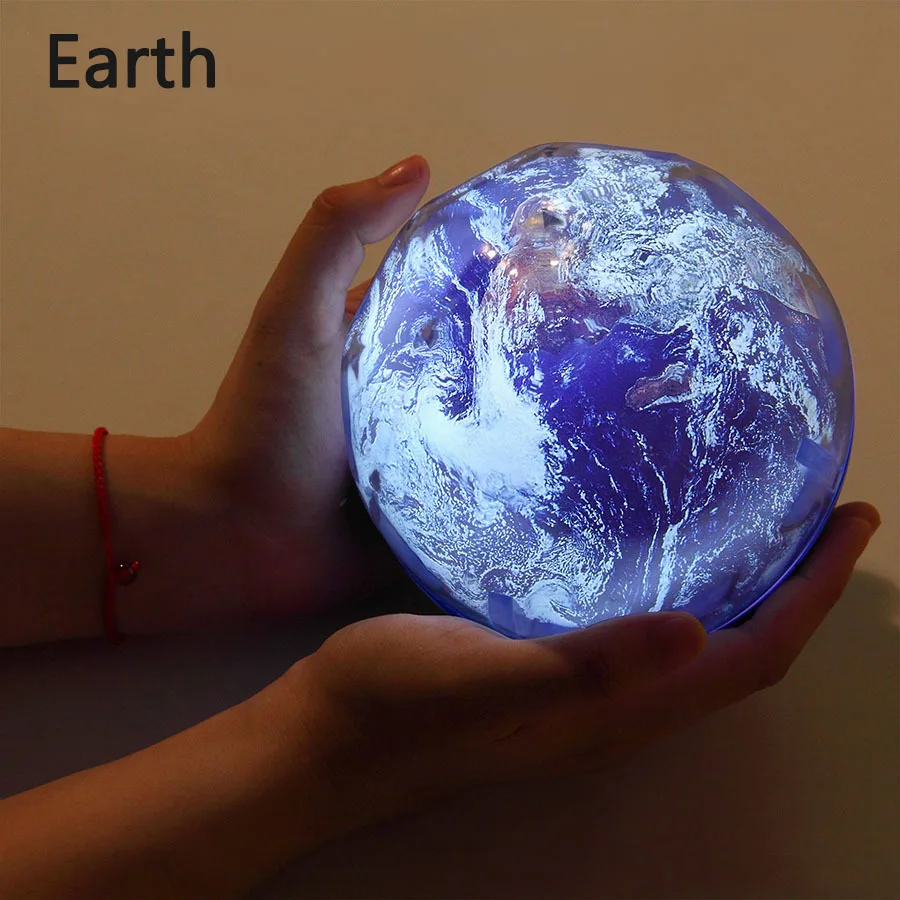 Волшебный проектор игрушка земля Вселенная USB светодиодный Звездное небо Проектор игрушка лампа красочный вращающийся мигающий звезда дет...