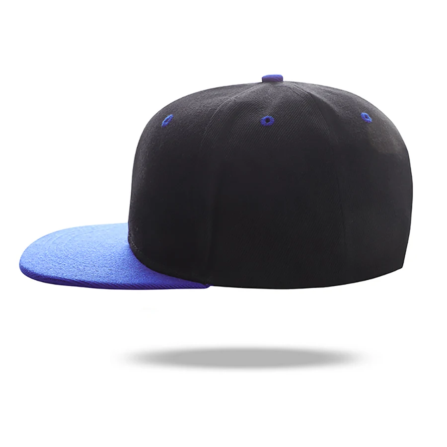 Flat-edge contrast color Maoqing cloth summer hip-hop hat tide Korean flat brim cap mesh H125 | Безопасность и защита