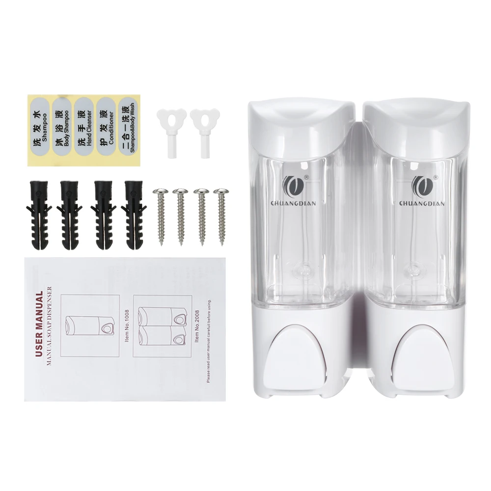 Настенный дозатор для жидкого мыла 600 мл|Дозаторы мыла| |