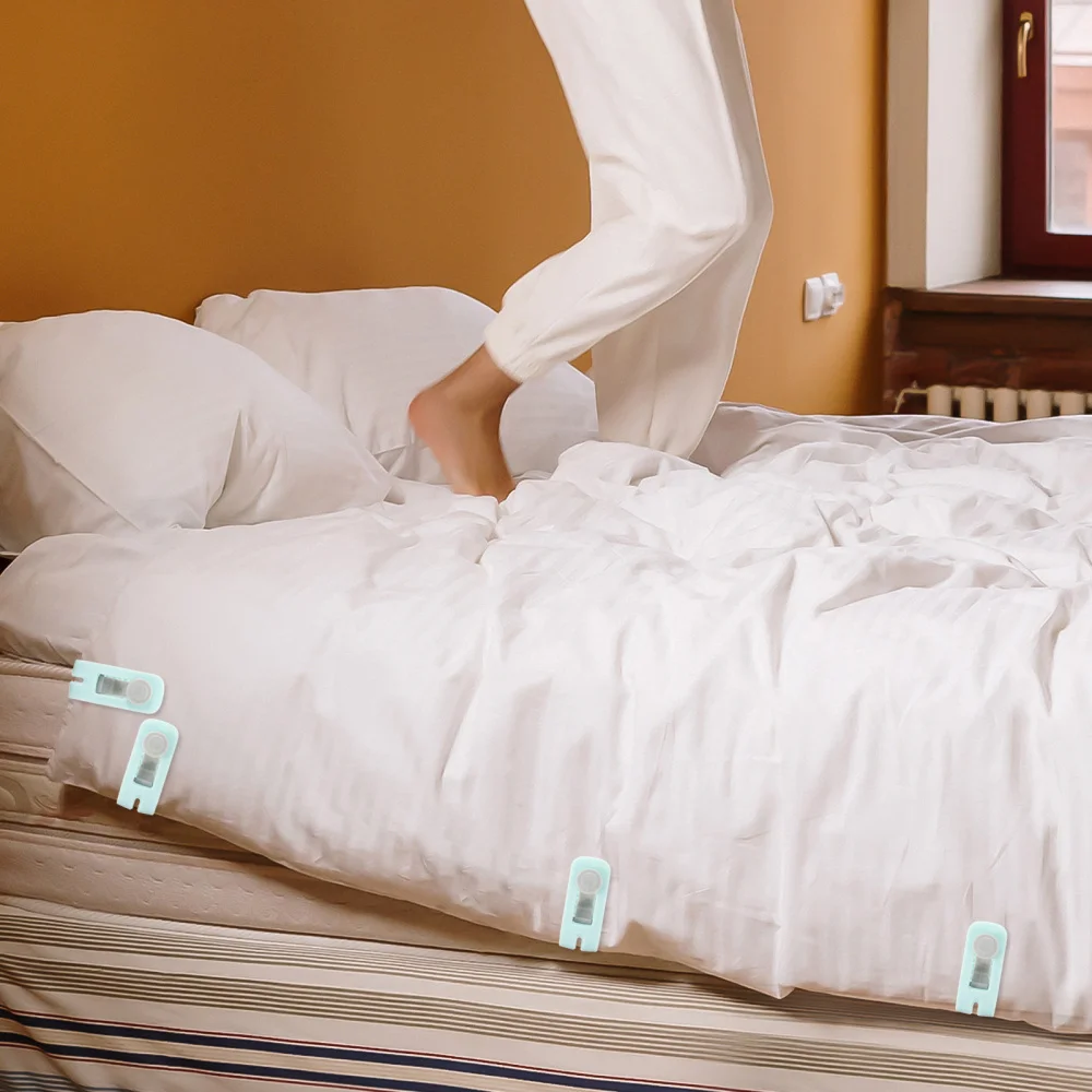 

6pcs/box Safety Quilt Fastening Buckle Quilt Retaining Clips Quilt Clips