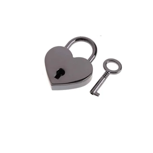 mini Мини-Милый сменный комбинированный замок сердце замок 3 цифры безопасности небольшой навесной замок для чемодана для багажа Рюкзак - Цвет: mini