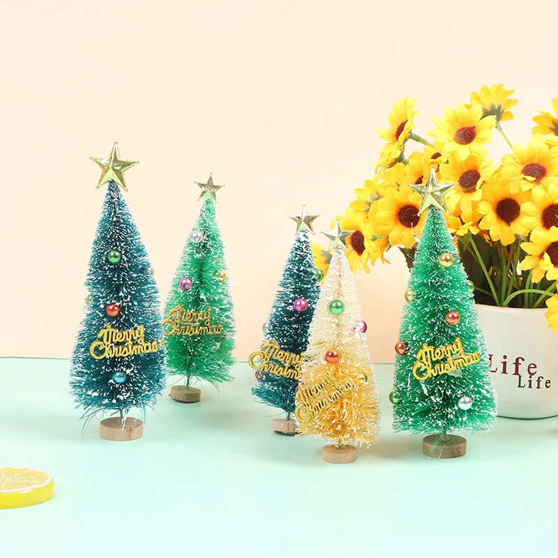 

1/12 1/6 Dollhouse Miniature Christmas Tree DIY Christmas Landscape Accessories