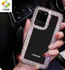 Хит продаж, блестящие чехлы с 3D кристаллами для Samsung Galaxy S10e S9 S10 S20 S21 Plus FE Note 10 Lite 20 Ultra 9 8, чехлы с бриллиантами