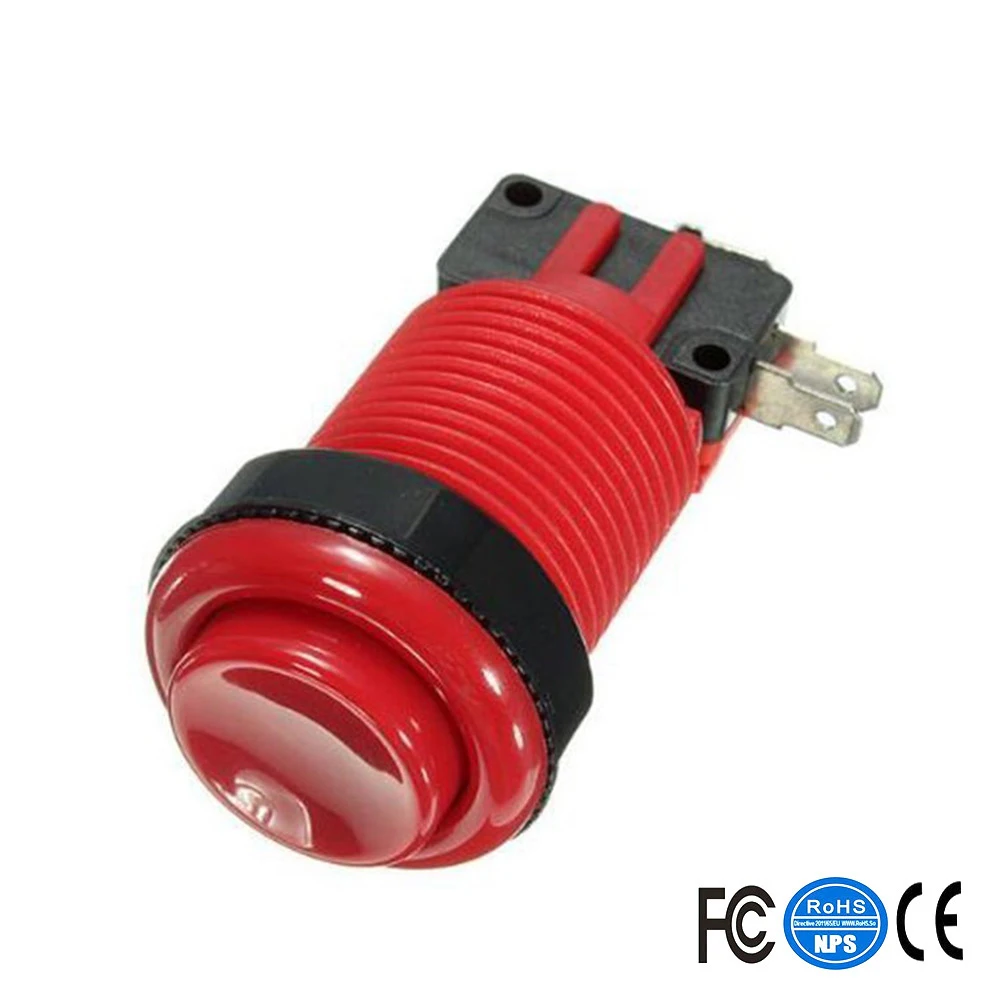 Аркадная кнопка и джойстик DIY KIT для 2 игроков PC PS/3 в 1 к аркадный Joystck интерфейс USB