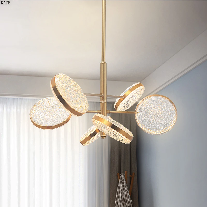 Современный светодиодный светильник-Люстра для столовой гостиной люстры салона