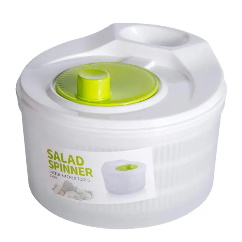 

Multifunctional Salad Dryer Vegetable Fruit Drain Dehydrator Shake Water Basket Kitchen Salad Tools Gadgets Accessories Cocina