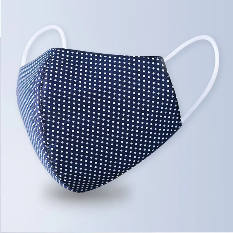 

Unisex Cotton fashion Face Mouth Mask Adults Printed breathable Dustproof reutilizable high quality