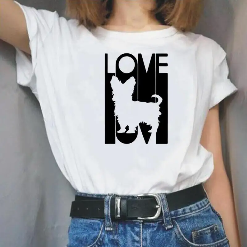 

Cotton Short Sleeve Harajuku Shirt Tee Shirt Femme Funny Cartoon Print Tshirt Summer Casual T Shirt Women Tops Camiseta Mujer
