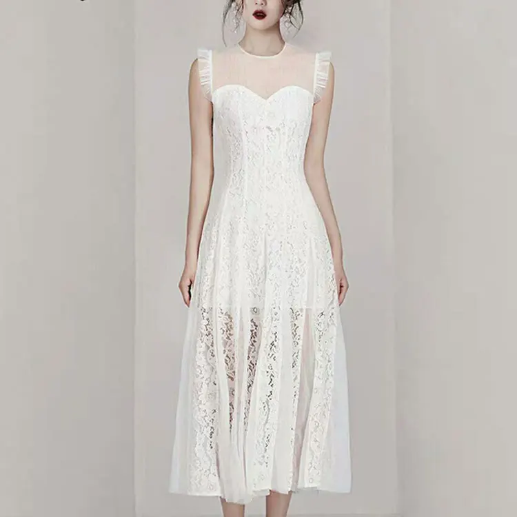 HAMALIEL Осенние вечерние платья миди без рукавов модельное дизайнерское женское