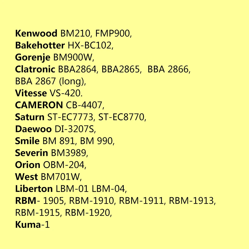 1x ремень привода для хлебопечки запасные части 80S3M519 Kenwood BM210 FMP900 Gorenje BM900W Cameron CB 4407