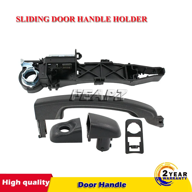 Ручка и держатель ручки для раздвижных дверей левая сторона Renault Master Vauxhall Movano