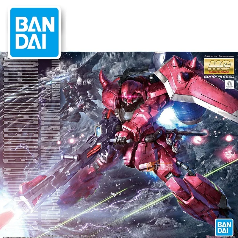 Японский оригинал воина гундама MG 1/100 модель ZGMF 1000/A1 ZAKU мобильный костюм детские