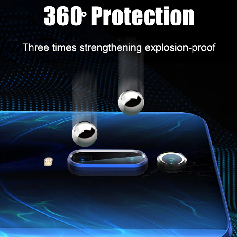 Защитное стекло + металлическая линза для камеры Xiaomi Mi Note 10 Pro Plus 10Pro CC9 redmi k20 9 9T |