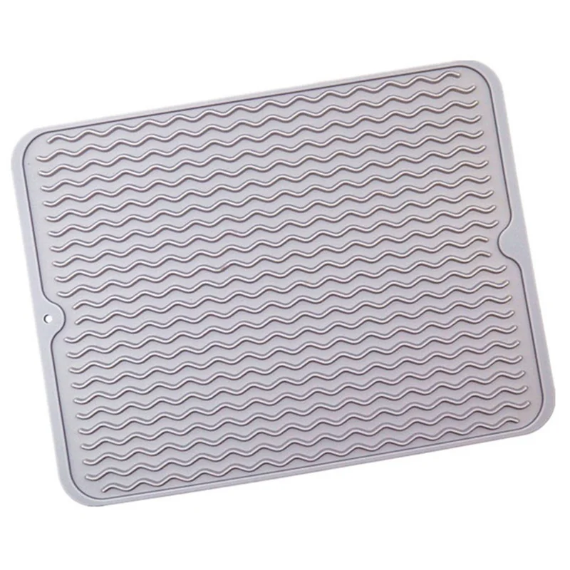 Силиконовые подставки для сушки посуды термостойкие Нескользящие настольные