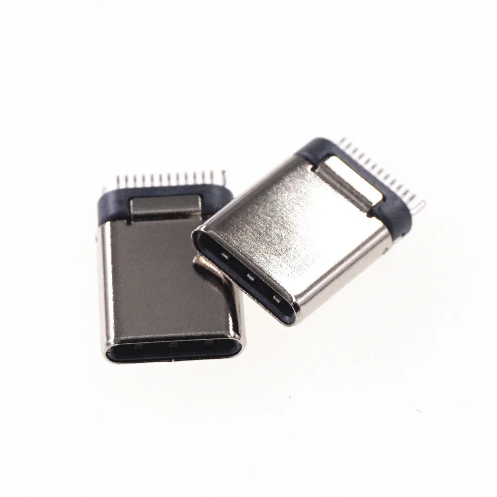 50 штук в наборе USB 3 1 Тип C разъем 24 Pin типа папа преддошкольного возраста Штанины