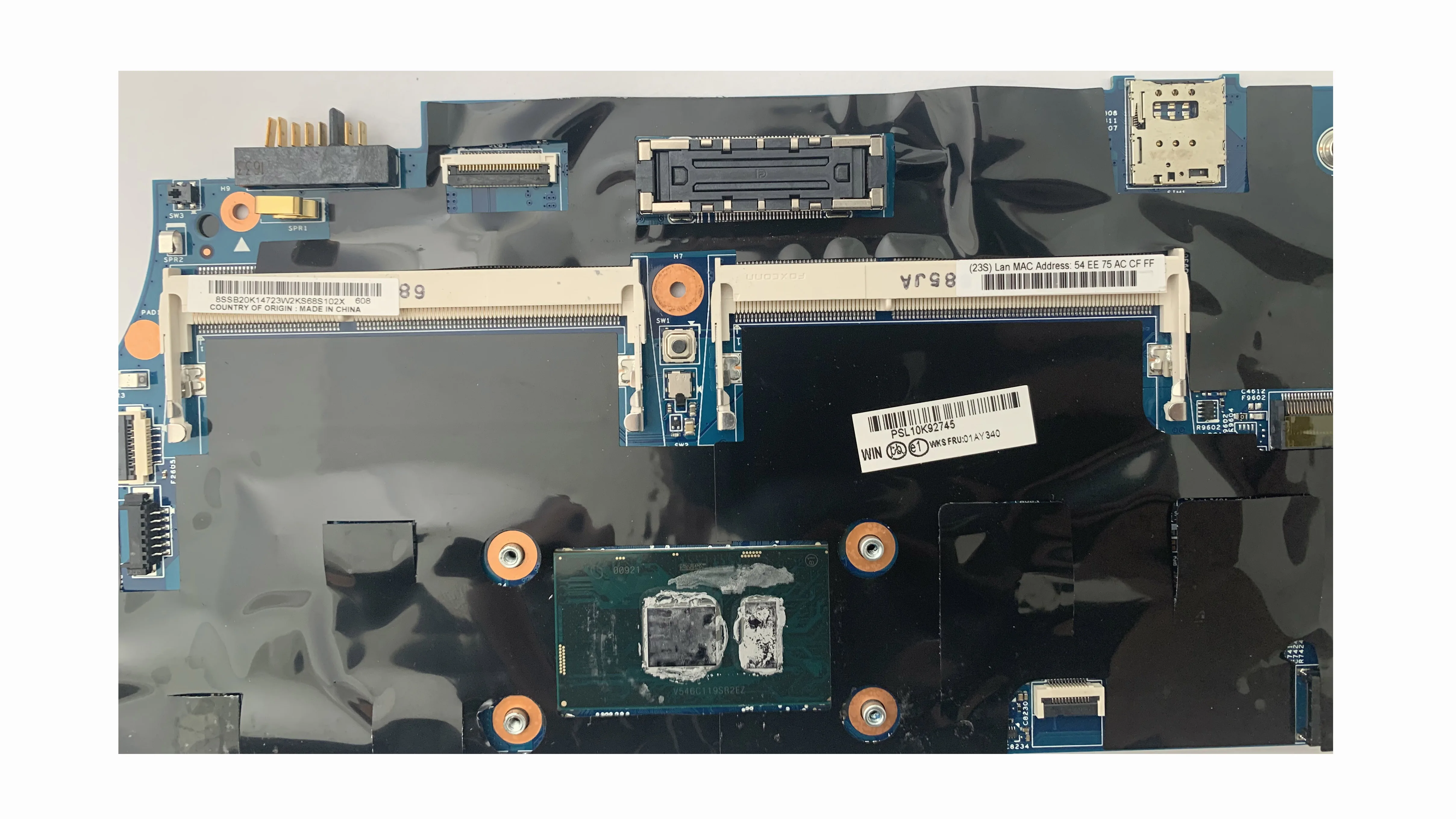 Независимая материнская плата с видеокартой для Lenovo thinkpad P50S системная