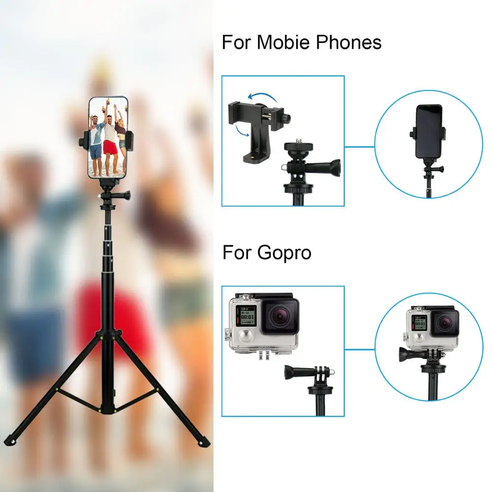 Светодиодный кольцевой светильник с Bluetooth и регулируемой яркостью 10 дюймов