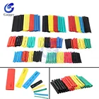 400 шт.лот Полиолефиновая Термоусадочная трубка 8 размеров 1-14 мм 2:1 термоусадочные трубки изоляционные, термоусадочные трубки