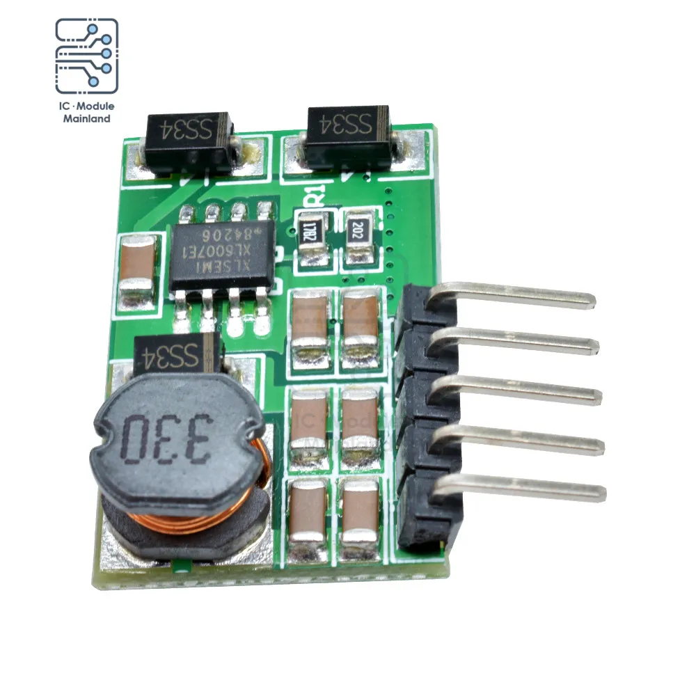 DD1718PA with pins 3-18V turn to positive and negative 5V 6V 9V 12V 15V 24V DC Step Up Boost Converter Power Supply Module