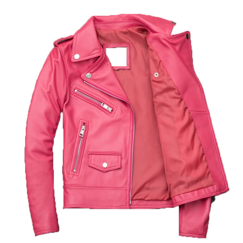 Куртка женская короткая из натуральной овечьей кожи размеры 3xl 2021 | Женская