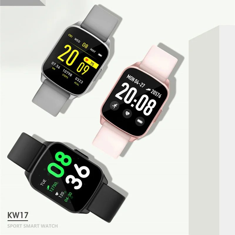 

Missgoal KW17 Smart Watch Heart Rate Monitoring Passometer Fitness Bracelet Bluetooth-compati Waterproof Sport Band For Huawei