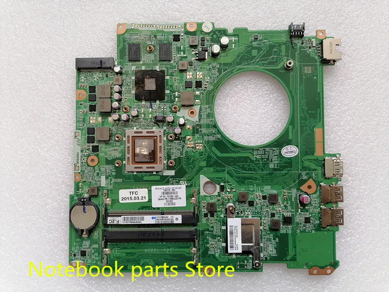 Для ноутбука HP 17 F motherbard 790770 001 DAY21AMB6D0 100% полностью протестировано|Материнские