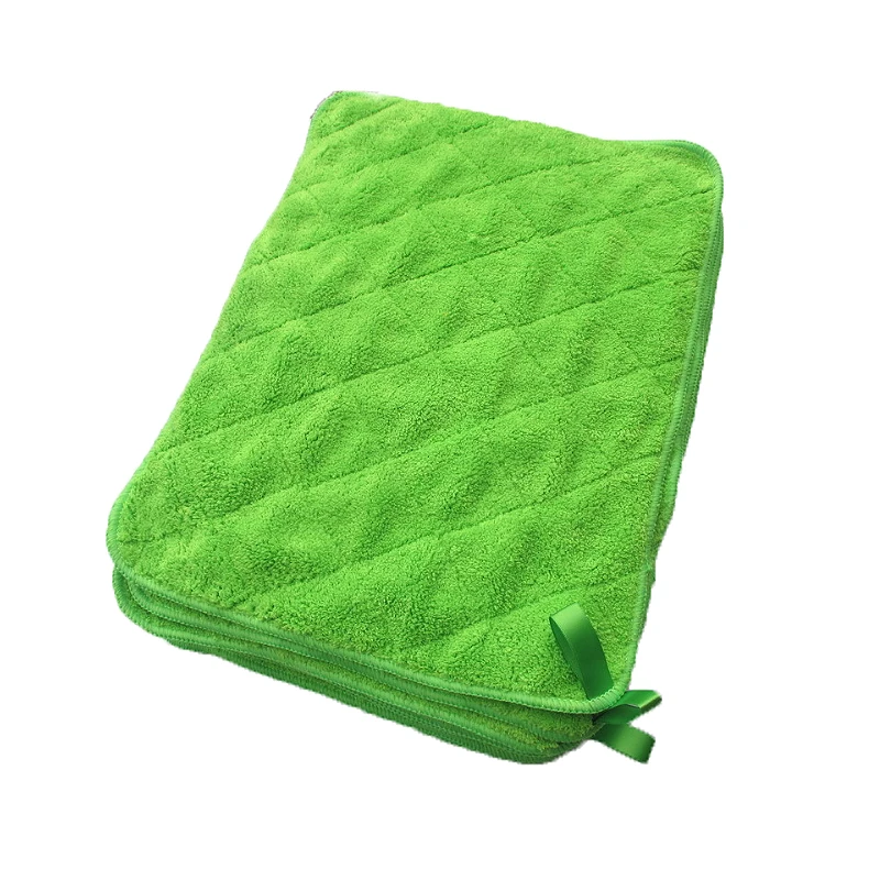 

30X40CM Coral Fleece Car Wash Towel Strong Absorbent Twill Plaid Towels Household Microfiber Scouring Pad Kitchen Cleaning Cloth