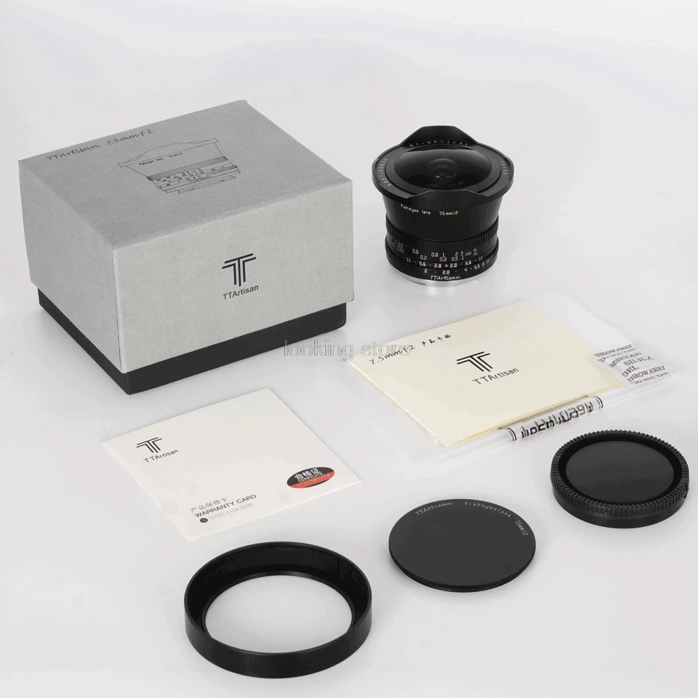 Объектив TTArtisan 7 5 мм F2 для камеры Sony E Fuji X Canon M/R M4/3 Nikon Z Leica L | Электроника