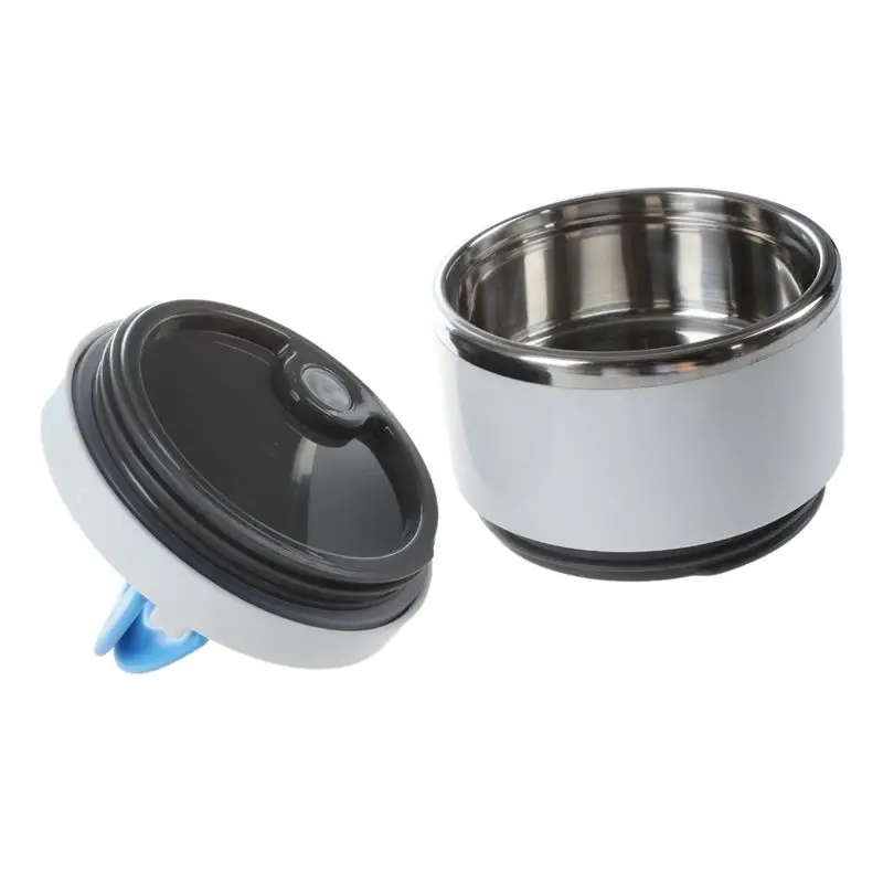 3Layers Thermal Bento Lunch Box Thermos For Food Stainless Steel Insulation Storage food Container Dinnerware Sets Blue |