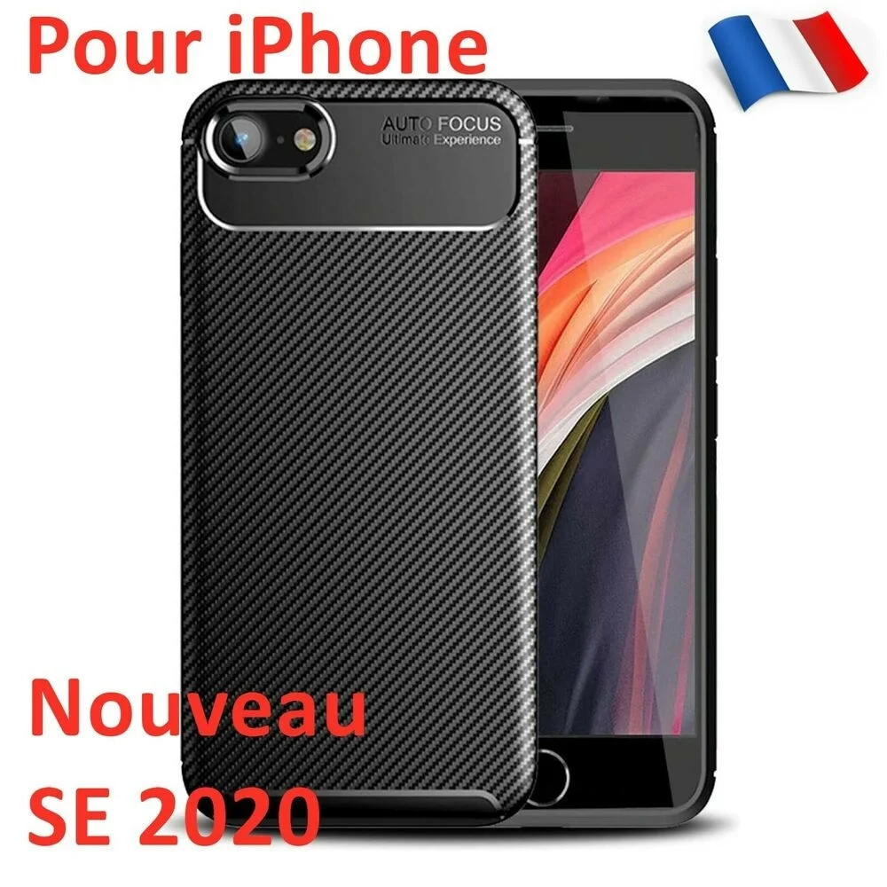 

For IPhone se 2020 shockproof TPU shell 6 7 8 + XR XS x 11 Pro Max ultra thin shell