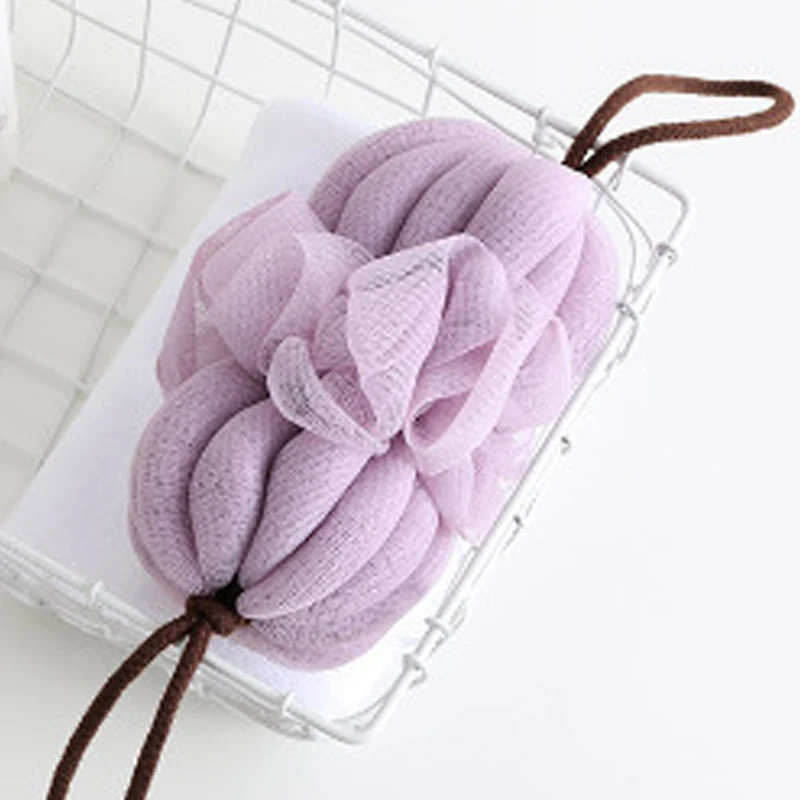 Губка для ванны взрослых с цветочным рисунком длинный скребок мячей из пены