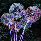 Красочный цветок с принтом, шар Bobo для дня рождения, свадьбы, декор комнаты, новогодние и рождественские украшения, подарок для детей