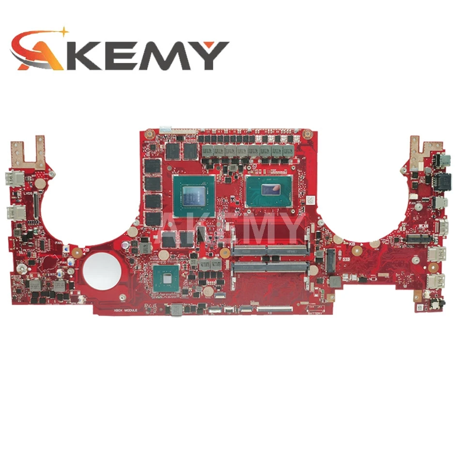 Verkaufen Laptop Motherboard Für ASUS ROG Strix NARBE GL703GS S7BS GL703GM S7BM Mainboard HM370 I7-8750H GTX1070 V8G